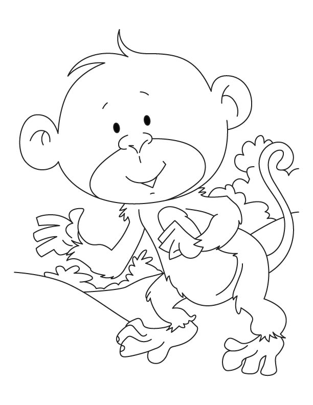 612x792 Baby Ape Coloring Pages Download Free Baby Ape Coloring Pages