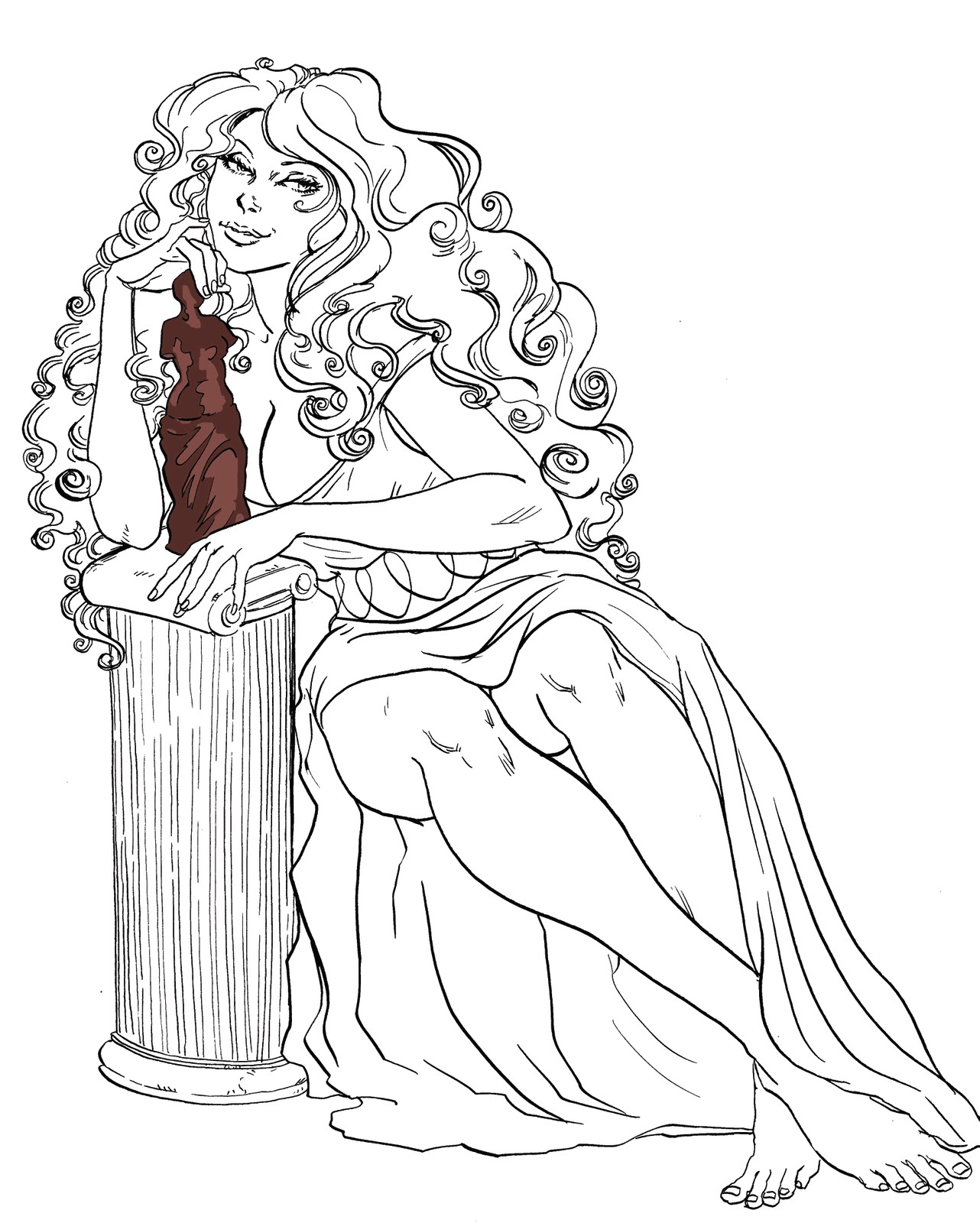 75. Found. coloring page images for &apos;Aphrodite&apos;. 