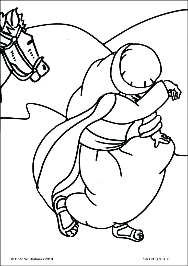 736x1040 Apostle Paul Coloring Pages On The Road To Coloring Page