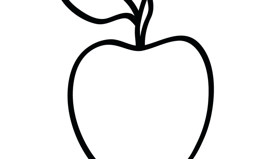 960x544 Apple Coloring Pages As Inspiring Apple Coloring Pages Printable