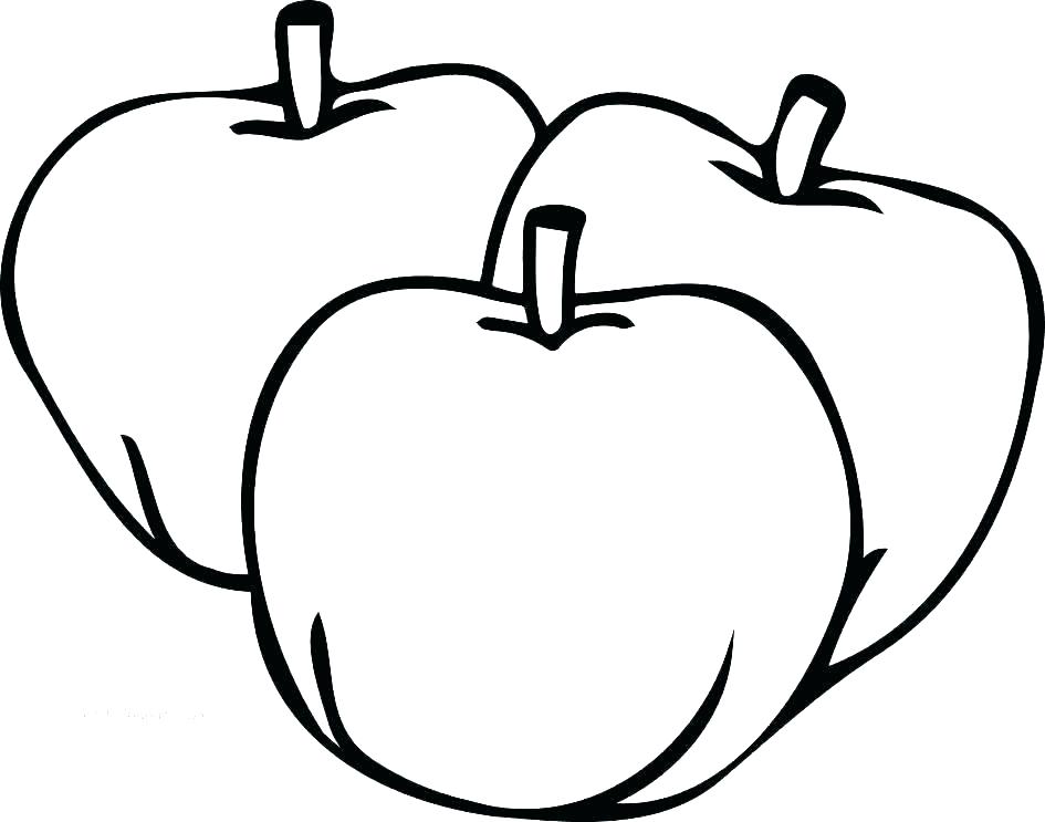 945x743 Apples Coloring Page Apple Color Pages Preschool Apple Coloring
