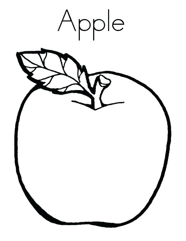 600x776 Apples Coloring Page Apples Coloring Page Coloring Pages Apple