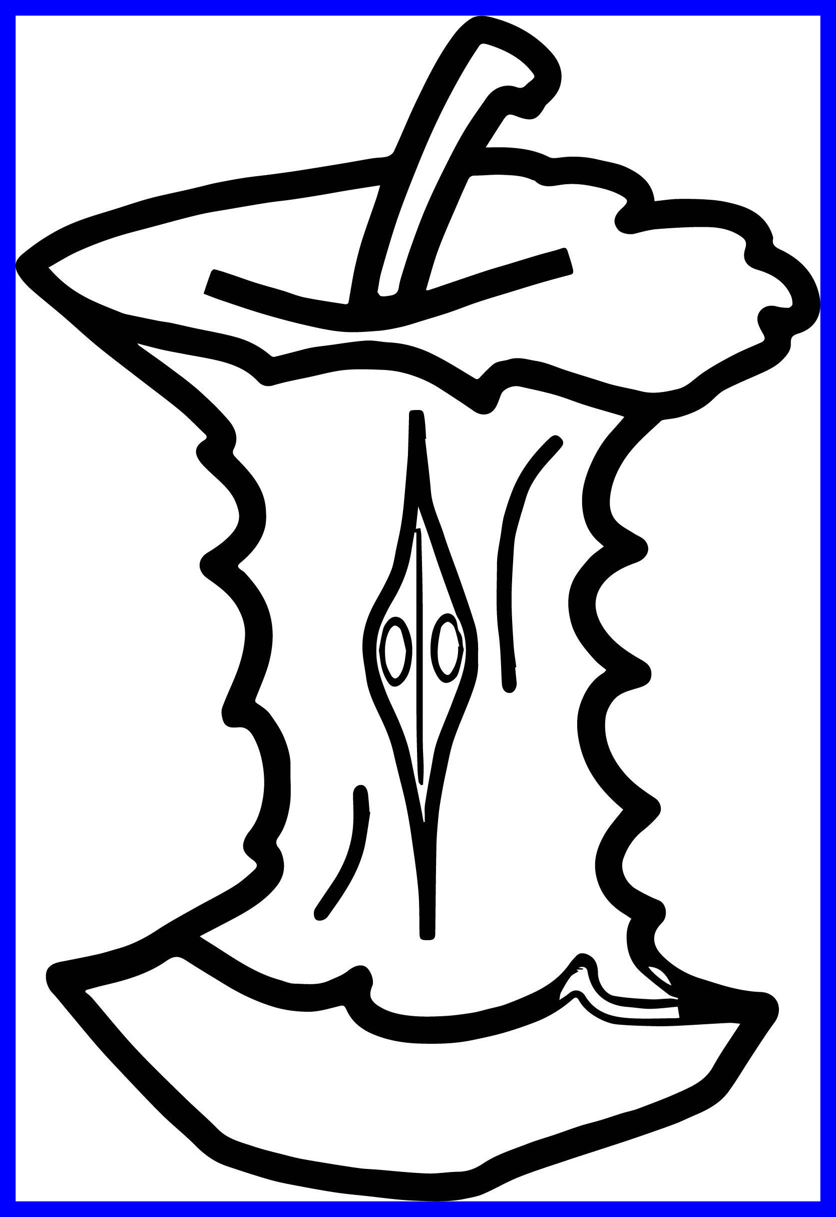 1670x2431 Coloring Pages Of Apples