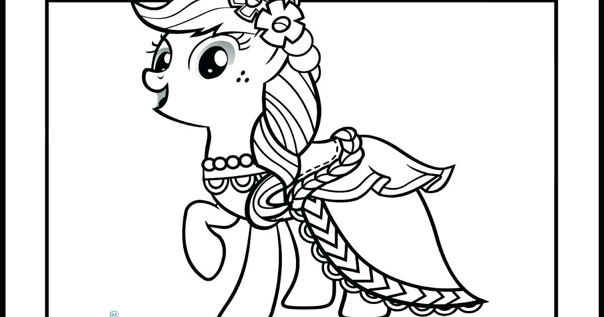 1200x630 Applejack Coloring Pages My Little Pony