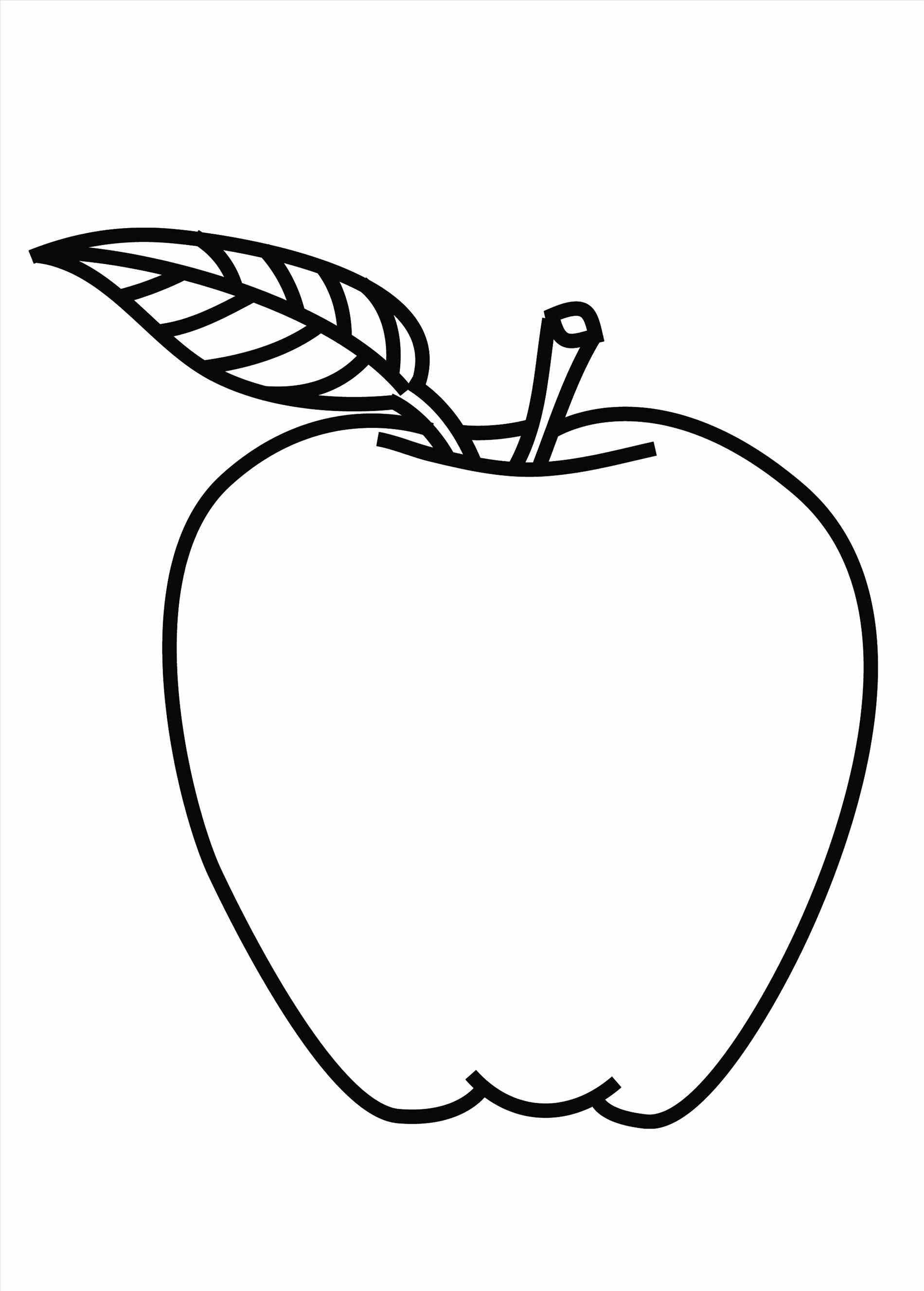 1900x2655 Apple Colouring Pages