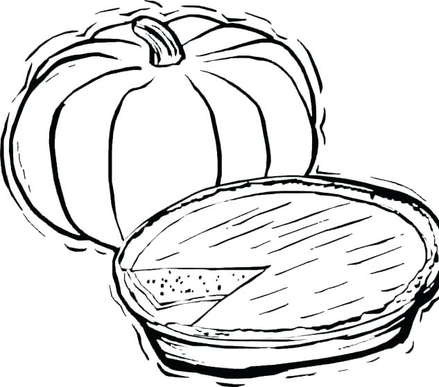633x558 Pumpkin Pie Coloring Page Free Printable Coloring Pages Pumpkin