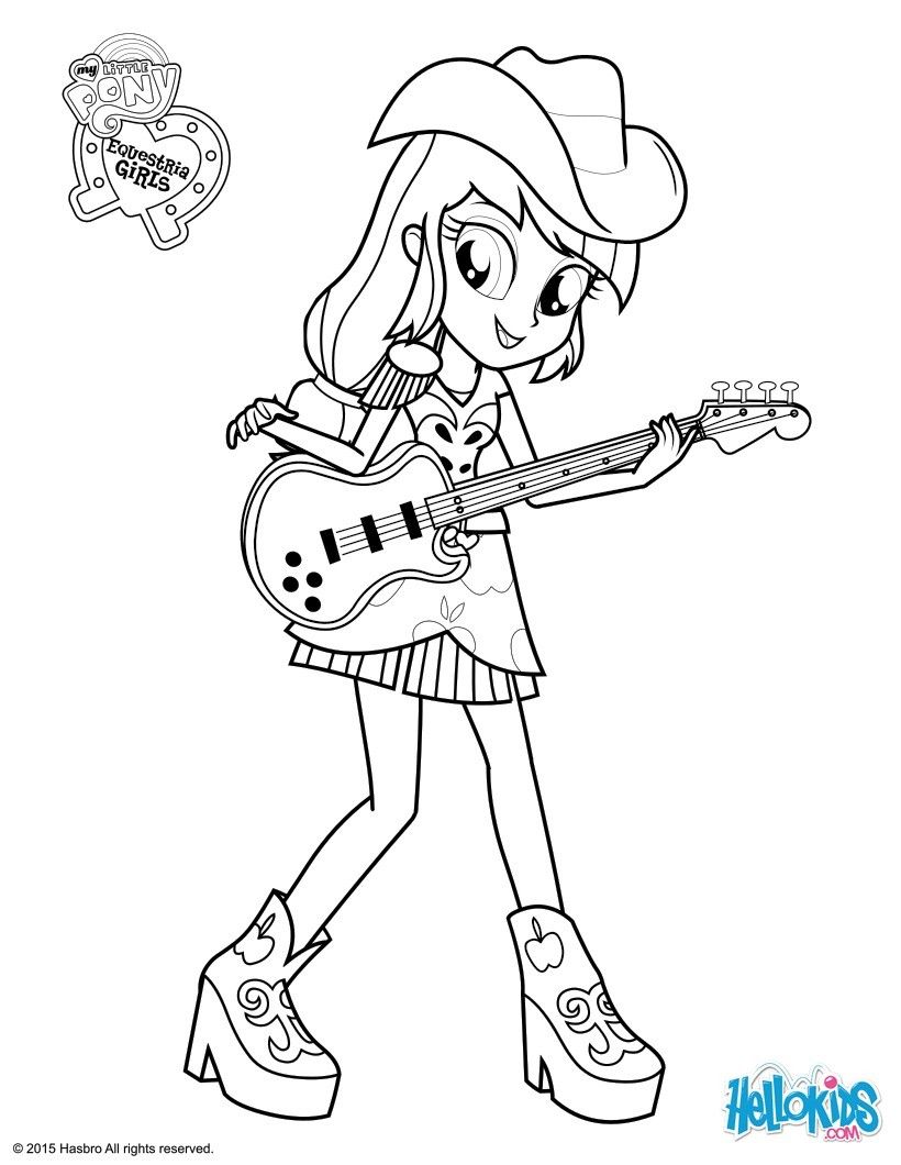 820x1060 Applejack Coloring Page Coloring Pages T Dolls