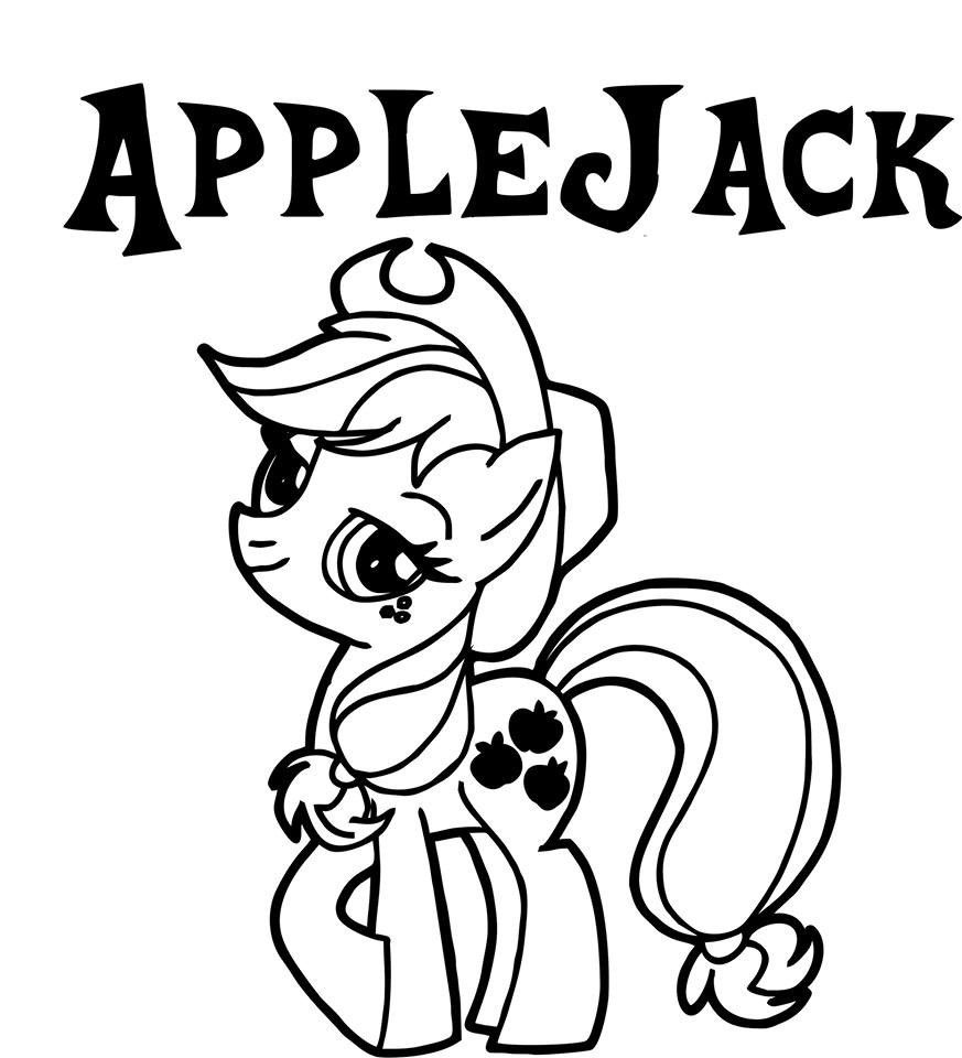 873x960 My Little Pony Coloring Pages Applejack Coloring