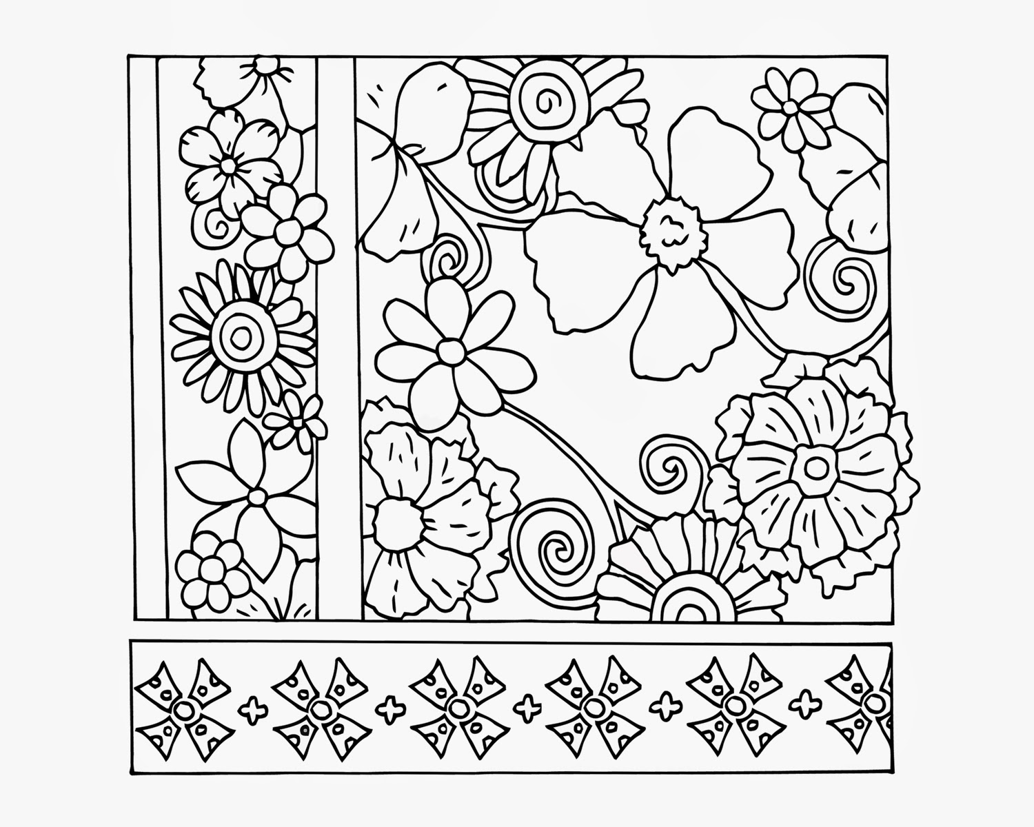 1500x1200 April Coloring Pages Showers For To Print