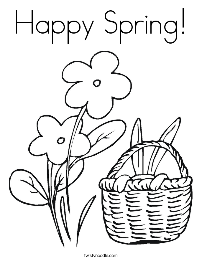 685x886 April Coloring Pages