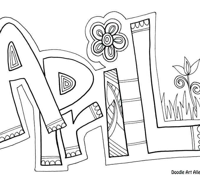 678x600 April Coloring Pages Coloring Pages Coloring Pages Coloring Pages
