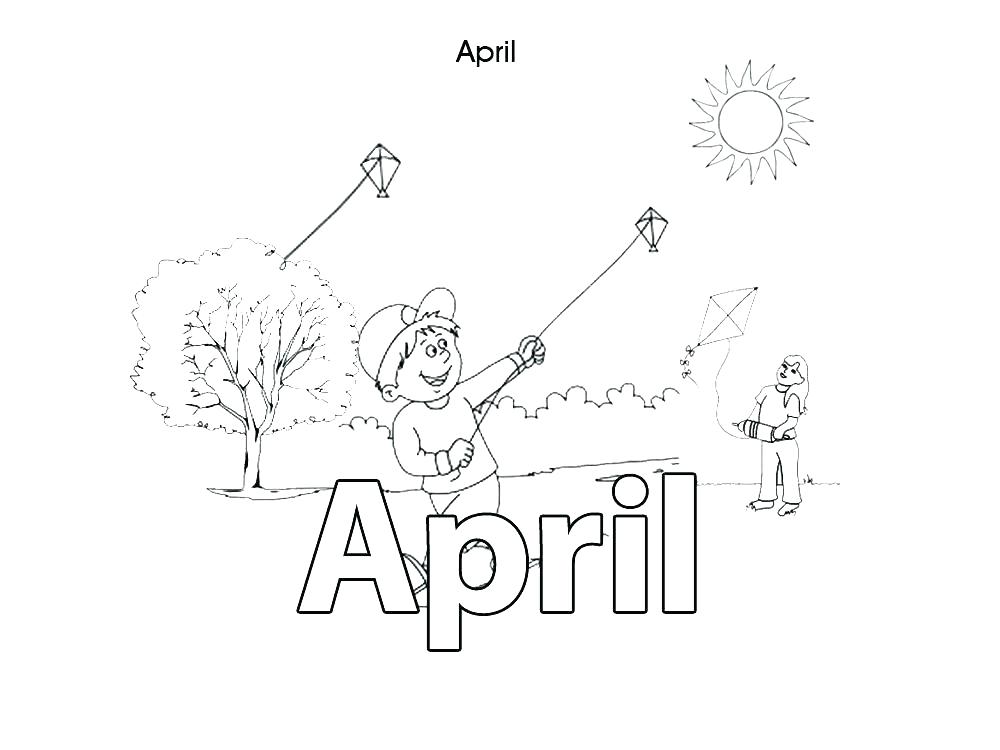 1000x750 April Coloring Pages Fools Day Coloring Pages Free Practice