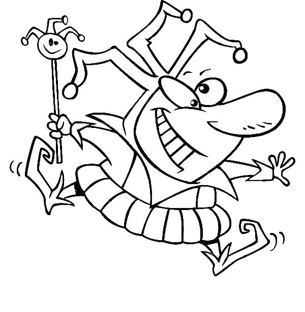 600x612 Happy Fools Day Coloring Page Color Happy Fools Day Coloring Page