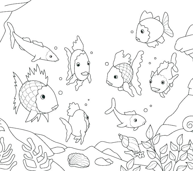 678x600 Aquarium Coloring Page Aquarium Coloring Page Fish Coloring Games