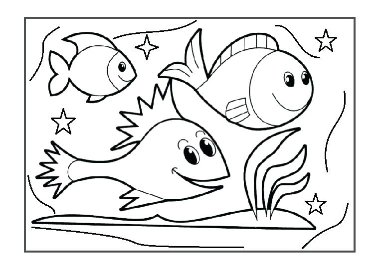 754x540 Aquarium Coloring Pages Coloring Pages Of Fish Aquarium Coloring