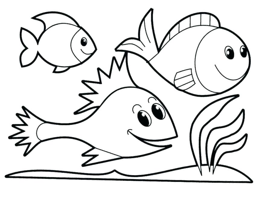 878x669 Fish Tank Coloring Page Coloring Pages Of Fish Fish Tank Coloring
