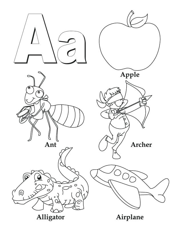 630x810 Coloring Page Coloring Page My To Z Coloring Book Letter