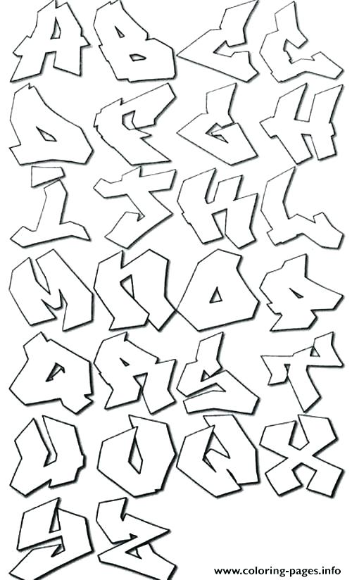 500x824 Arabic Coloring Pages Alphabet Letters To Color Graffiti Alphabet