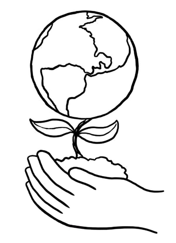 600x828 Arbor Day Tree Coloring Pages
