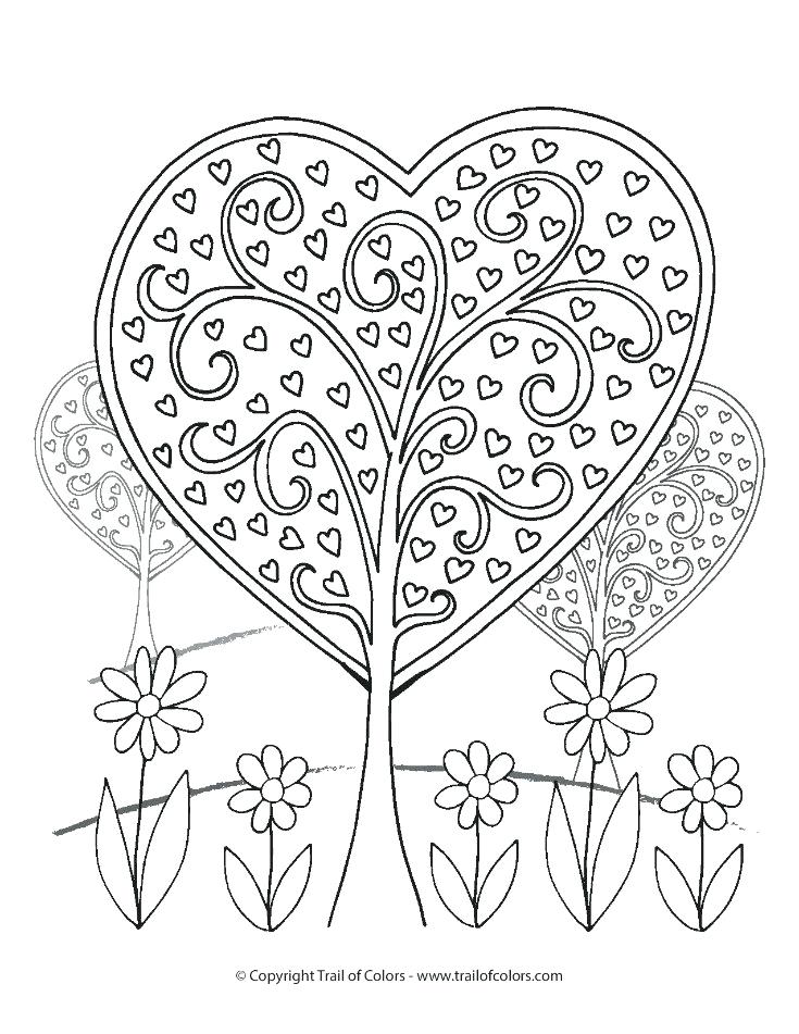 735x951 Trees Coloring Pages Arbor Day Coloring Pages Trees Coloring Pages