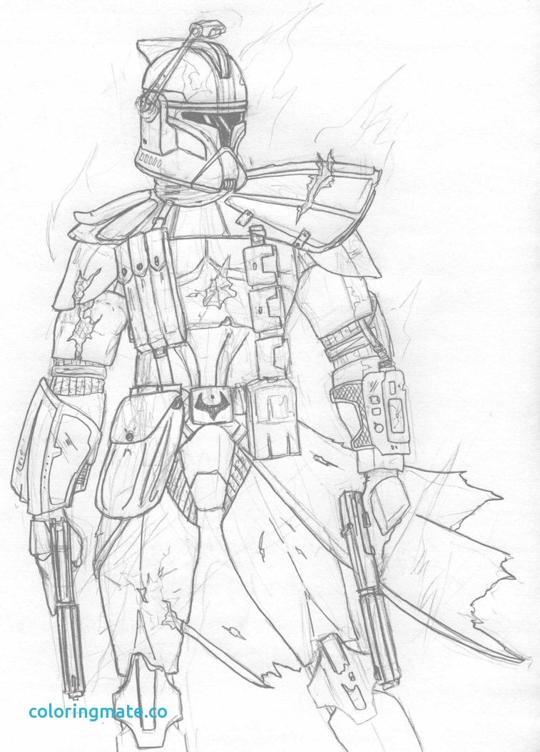 757x1054 Star Wars Clone Trooper Coloring Pages