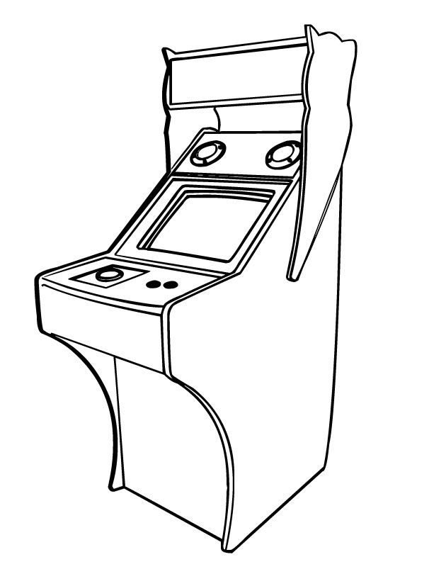 630x810 Video Game Coloring Pages