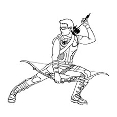 230x230 Top Hawkeye Coloring Pages For Toddlers