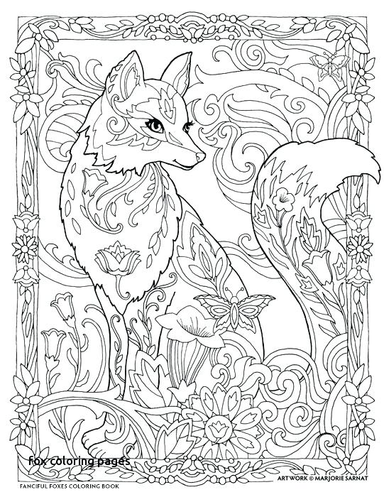 541x700 Fox Coloring Pages Best Color Pages Images On For Fox Coloring