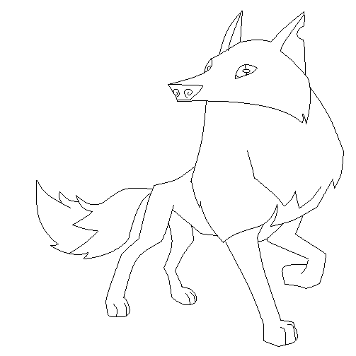 503x504 Animal Jam Arctic Wolf Coloring Pages Animal Jam Arctic Wolf Base