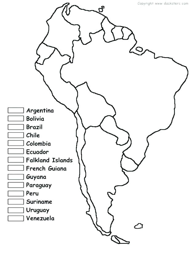618x824 Argentina Coloring Pages For Kid South Map Kids On Drawing