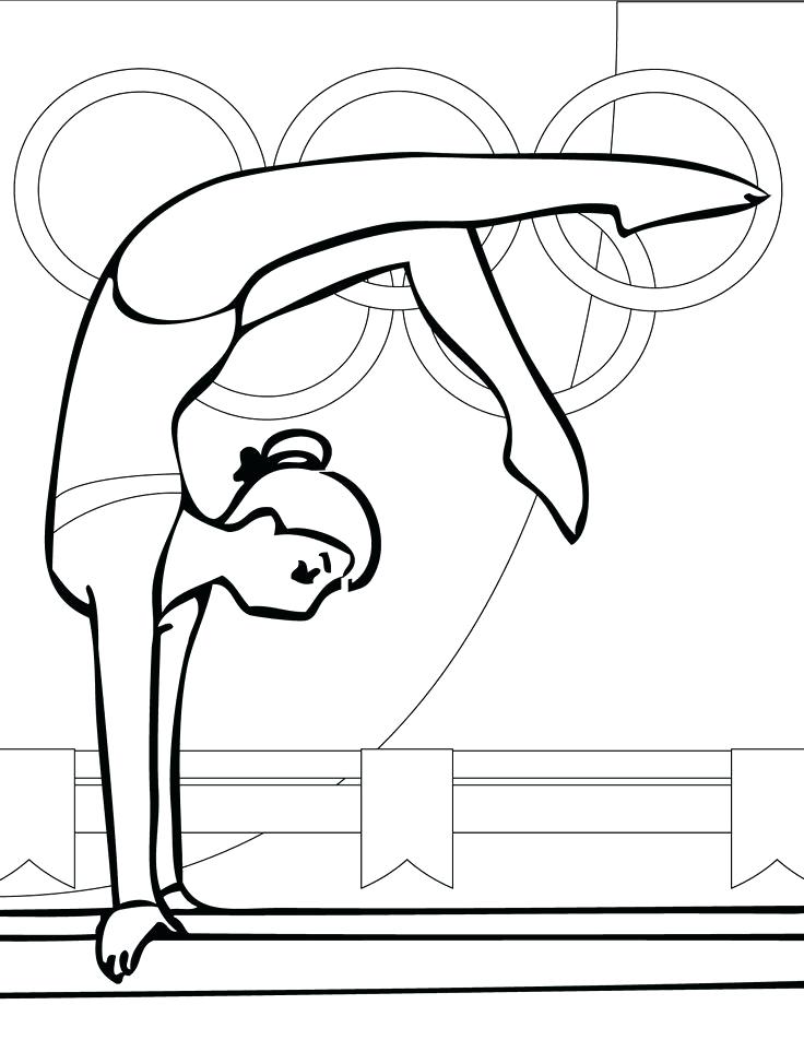 736x952 Argentina Coloring Pages Gymnastics Coloring Pages To Print
