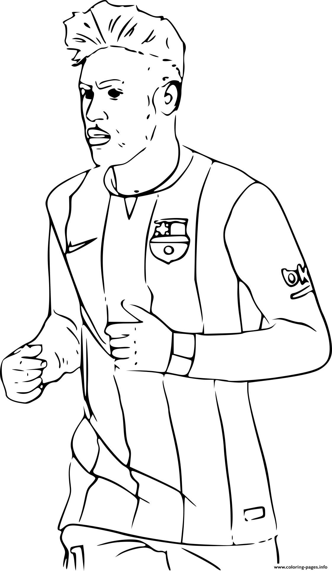 The best free Messi coloring page images. Download from 144 free ...