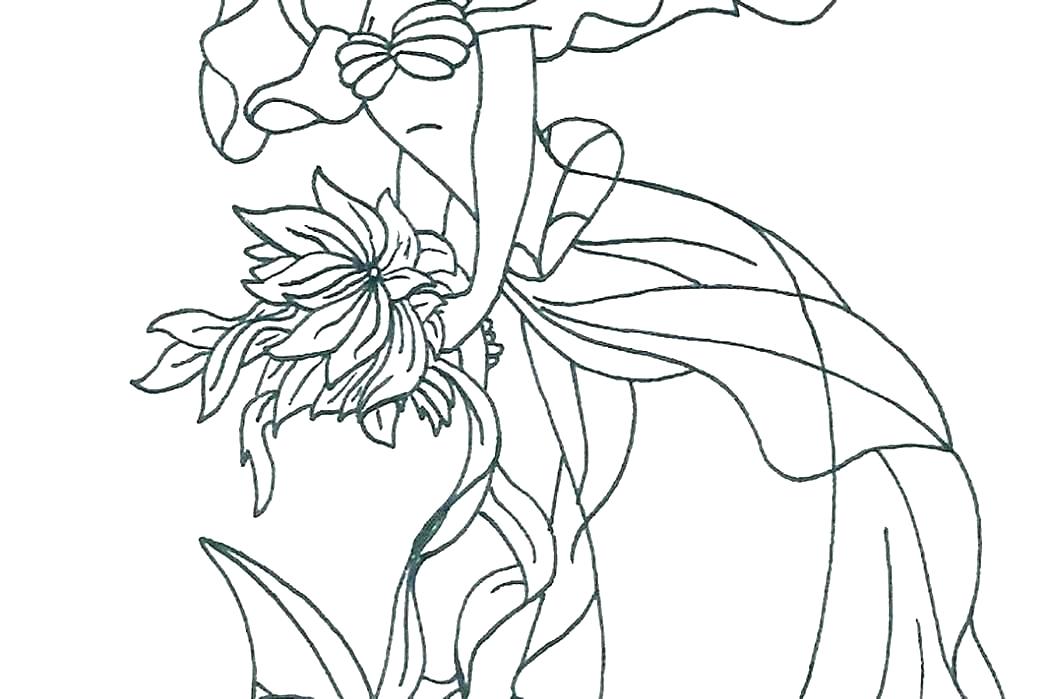 1048x699 Coloring Pages Of Ariel