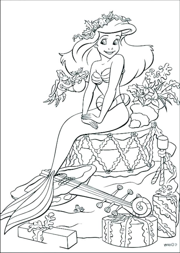 618x866 Ursula Coloring Pages Coloring Pages Printable Little Mermaid