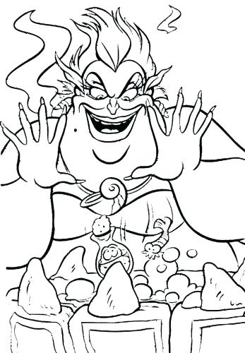 347x500 Ursula Coloring Pages Medium Size Of Coloring Pages Turkey