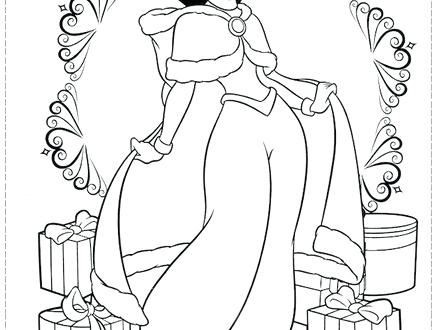 440x330 Princess Christmas Coloring Pages Princess Coloring Pages Princess