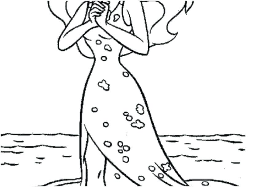 827x609 Disney Ariel Coloring Pages Free Coloring Ideas Pro