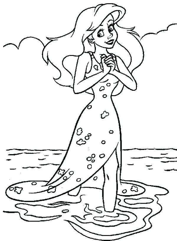 600x815 Ariel Coloring Pages Coloring Pages Princess Coloring Pages Ariel