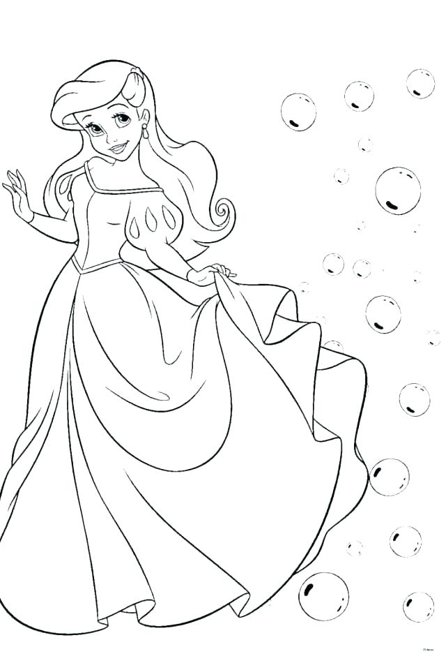 640x960 Ariel Coloring Pages Games Princess Coloring Pages Games Com