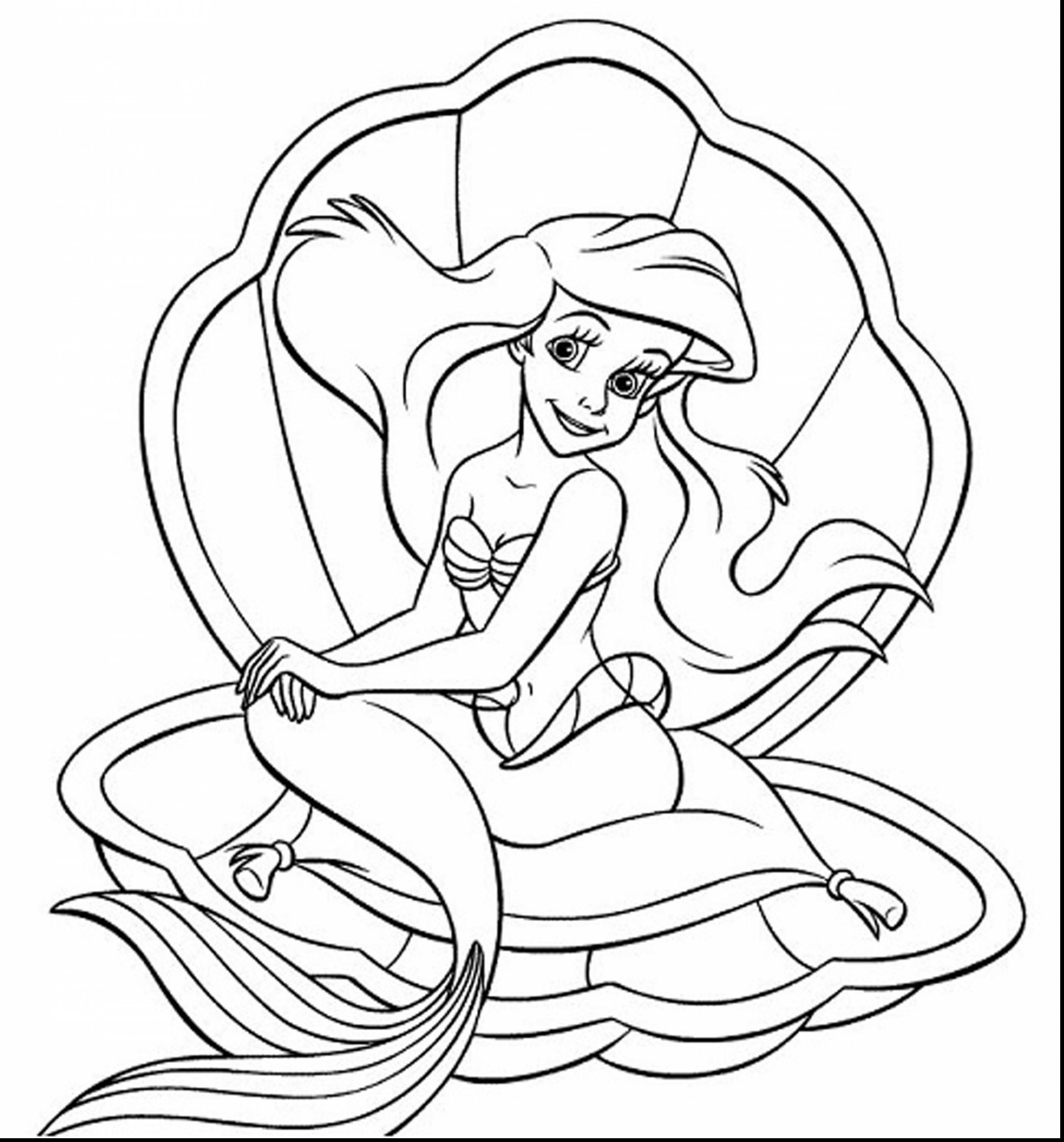 2805x3012 Ariel Coloring Pages Elegant The Little Mermaid Ariel And Prince