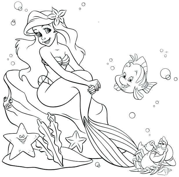 618x609 Princess Mermaid Coloring Pages Princess Coloring Adult Pics