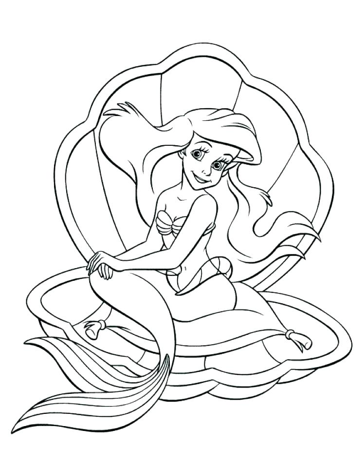 748x960 Coloring Pages Princess Printable Coloring Pages Trends For Ariel