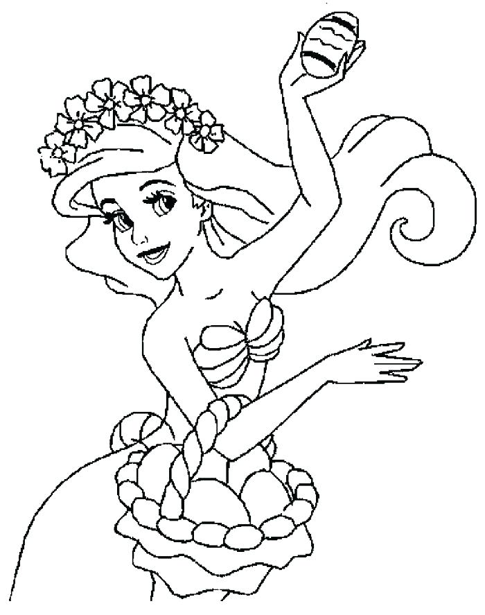 700x887 Coloring Pages For Ariel Little Mermaid Coloring Pages Coloring