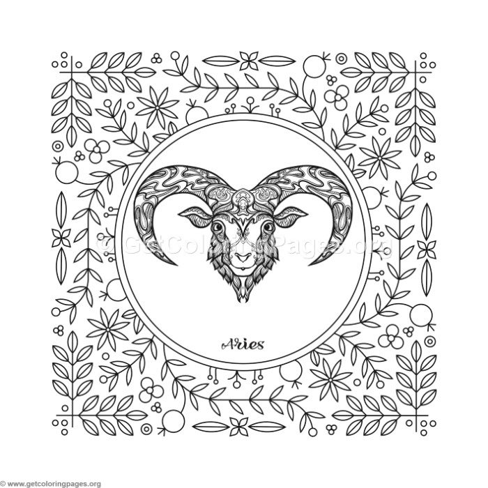 Aries Coloring Pages at GetDrawings | Free download