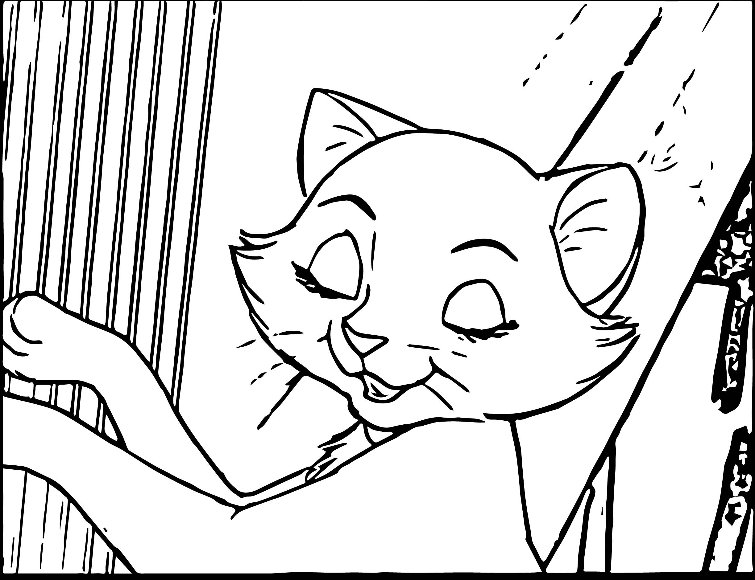 2447x1882 Big Girl Disney The Aristocats Coloring Page Wecoloringpage