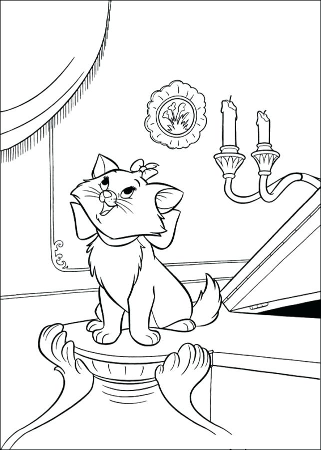 643x900 The Aristocats Coloring Pages The Cartoons Coloring Pages