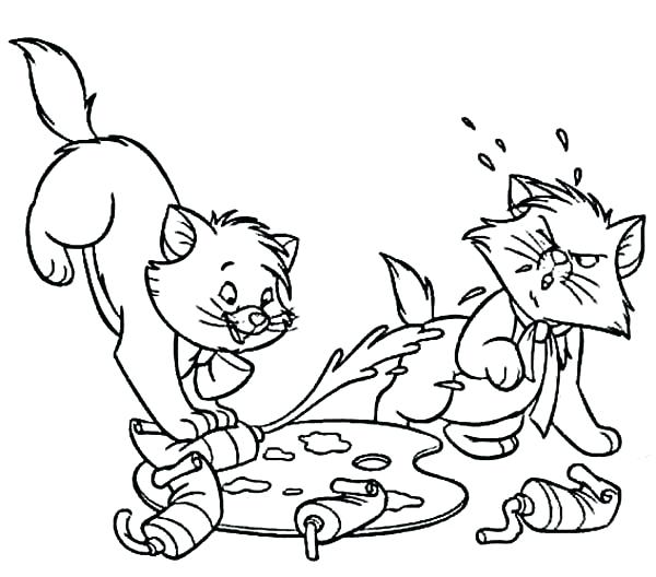 600x528 The Aristocats Coloring Pages The Disturbing Coloring Pages Bulk