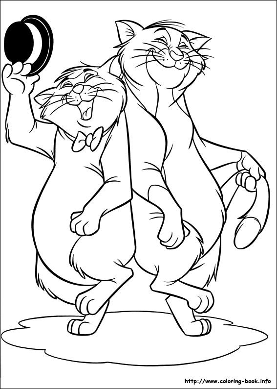 567x794 The Aristocats Coloring Picture Coloring Pages