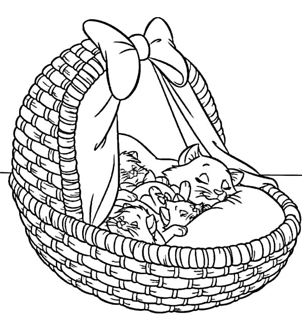 600x629 Aristocats Coloring Pages