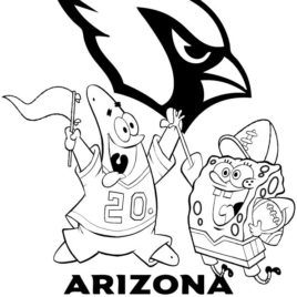 268x268 Arizona Cardinals Coloring Page Archives